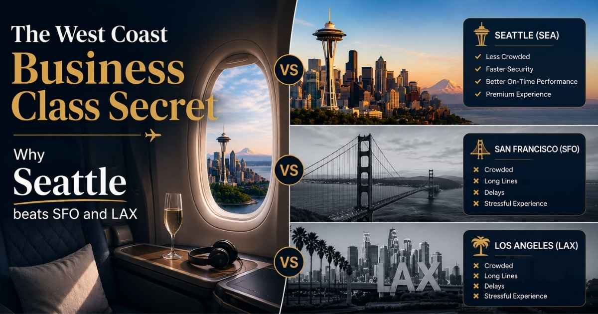 The West Coast Business Class Secret Why Seattle beats SFO and LAX